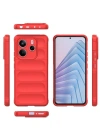 Newface Xiaomi Redmi Note 14 4G Kılıf Optimum Silikon - Kırmızı