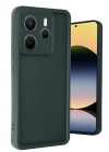 Newface Xiaomi Redmi Note 14 4G Kılıf Viera Silikon - Koyu Yeşil