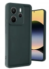 Newface Xiaomi Redmi Note 14 4G Kılıf Viera Silikon - Koyu Yeşil