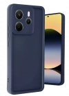 Newface Xiaomi Redmi Note 14 4G Kılıf Viera Silikon - Lacivert
