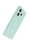 Newface Xiaomi Redmi Note 14 4G Regal Magsafe Standlı Kapak - Su Yeşili