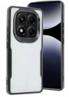 Newface Xiaomi Redmi Note 14 Pro 4G Kılıf Boyi Silikon Kapak - Siyah