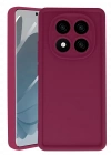 Newface Xiaomi Redmi Note 14 Pro 4G Kılıf Viera Silikon - Bordo