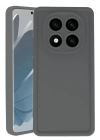 Newface Xiaomi Redmi Note 14 Pro 4G Kılıf Viera Silikon - Gri
