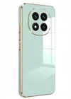 Newface Xiaomi Redmi Note 14 Pro 4G Kılıf Volet Silikon - Açık Yeşil