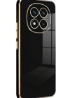 Newface Xiaomi Redmi Note 14 Pro 4G Kılıf Volet Silikon - Siyah