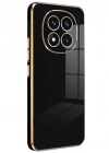 Newface Xiaomi Redmi Note 14 Pro 4G Kılıf Volet Silikon - Siyah