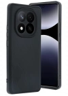 Newface Xiaomi Redmi Note 14 Pro 5G Kılıf Aras Deri Kapak - Siyah