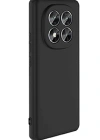 Newface Xiaomi Redmi Note 14 Pro 5G Kılıf Nano içi Kadife Silikon - Siyah