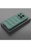 Newface Xiaomi Redmi Note 14 Pro 5G Kılıf Optimum Silikon - Koyu Yeşil