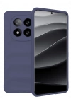 Newface Xiaomi Redmi Note 14 Pro 5G Kılıf Optimum Silikon - Lacivert