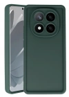 Newface Xiaomi Redmi Note 14 Pro 5G Kılıf Viera Silikon - Koyu Yeşil