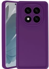 Newface Xiaomi Redmi Note 14 Pro 5G Kılıf Viera Silikon - Mürdüm