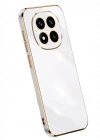 Newface Xiaomi Redmi Note 14 Pro Plus Kılıf Volet Silikon - Beyaz