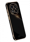 Newface Xiaomi Redmi Note 14 Pro Plus Kılıf Volet Silikon - Siyah