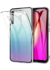 Newface Xiaomi Redmi Note 8 Kılıf Lüx Şeffaf Silikon