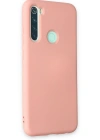 Newface Xiaomi Redmi Note 8 Kılıf Nano içi Kadife Silikon - Pudra