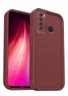 Newface Xiaomi Redmi Note 8 Kılıf Viera Silikon - Bordo
