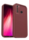 Newface Xiaomi Redmi Note 8 Kılıf Viera Silikon - Bordo