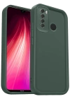 Newface Xiaomi Redmi Note 8 Kılıf Viera Silikon - Koyu Yeşil
