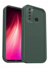Newface Xiaomi Redmi Note 8 Kılıf Viera Silikon - Koyu Yeşil