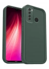 Newface Xiaomi Redmi Note 8 Kılıf Viera Silikon - Koyu Yeşil