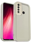 Newface Xiaomi Redmi Note 8 Kılıf Viera Silikon - Krem