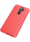 Newface Xiaomi Redmi Note 8 Pro Kılıf Auto Focus Kapak - Kırmızı