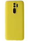 Newface Xiaomi Redmi Note 8 Pro Kılıf First Silikon - Sarı