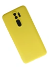 Newface Xiaomi Redmi Note 8 Pro Kılıf First Silikon - Sarı