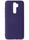 Newface Xiaomi Redmi Note 8 Pro Kılıf Nano içi Kadife Silikon - Mor