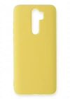 Newface Xiaomi Redmi Note 8 Pro Kılıf Nano içi Kadife Silikon - Sarı