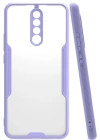 Newface Xiaomi Redmi Note 8 Pro Kılıf Platin Silikon - Lila