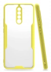 Newface Xiaomi Redmi Note 8 Pro Kılıf Platin Silikon - Sarı