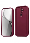 Newface Xiaomi Redmi Note 8 Pro Kılıf Viera Silikon - Bordo