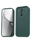 Newface Xiaomi Redmi Note 8 Pro Kılıf Viera Silikon - Koyu Yeşil
