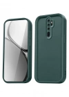 Newface Xiaomi Redmi Note 8 Pro Kılıf Viera Silikon - Koyu Yeşil