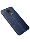 Newface Xiaomi Redmi Note 9 Kılıf Auto Focus Kapak - Lacivert