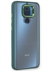 Newface Xiaomi Redmi Note 9 Kılıf Dora Kapak - Haki Yeşil