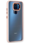 Newface Xiaomi Redmi Note 9 Kılıf Dora Kapak - Pudra