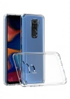 Newface Xiaomi Redmi Note 9 Kılıf Lüx Şeffaf Silikon - Şeffaf