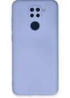 Newface Xiaomi Redmi Note 9 Kılıf Nano içi Kadife Silikon - Lila