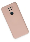 Newface Xiaomi Redmi Note 9 Kılıf Nano içi Kadife Silikon - Pudra