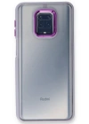 Newface Xiaomi Redmi Note 9 Pro Kılıf Dora Kapak - Lila