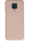 Newface Xiaomi Redmi Note 9 Pro Kılıf Nano içi Kadife Silikon - Pudra