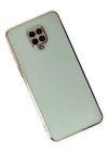 Newface Xiaomi Redmi Note 9 Pro Kılıf Volet Silikon - Açık Yeşil