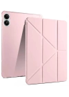 Newface Xiaomi Redmi Pad Pro 12.1 Kılıf Kalemlikli Mars Tablet Kılıfı - Rose Gold