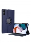 Newface Xiaomi Redmi Pad SE 4G Kılıf 360 Tablet Deri Kılıf - Lacivert