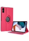 Newface Xiaomi Redmi Pad SE 4G Kılıf 360 Tablet Deri Kılıf - Pembe