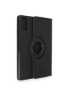 Newface Xiaomi Redmi Pad SE 4G Kılıf 360 Tablet Deri Kılıf - Siyah